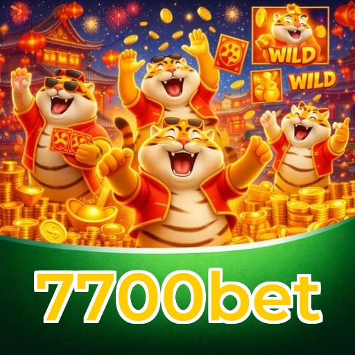 Interface do aplicativo 7700bet mostrando jogos disponíveis no iOS e Android